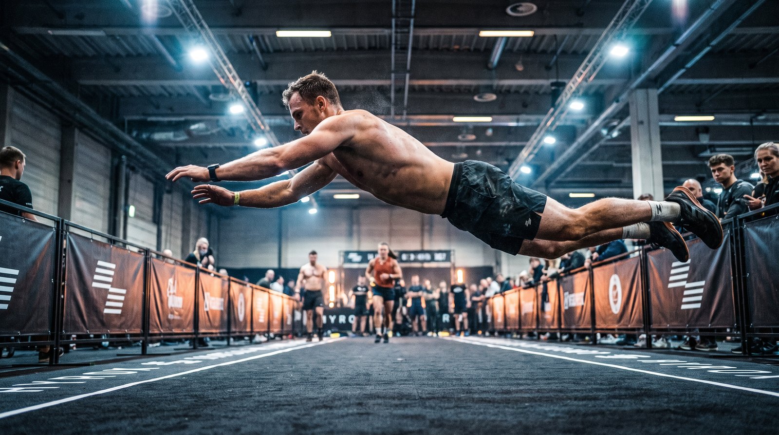 Burpee Broad Jumps: la estación que rompe la carrera